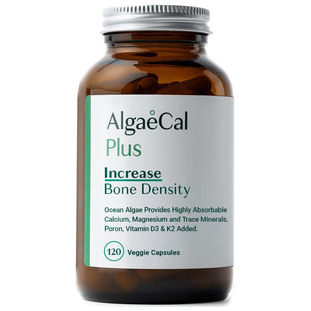ALGAECAL Organic Red Algae Calcium Supplement for Bone Density